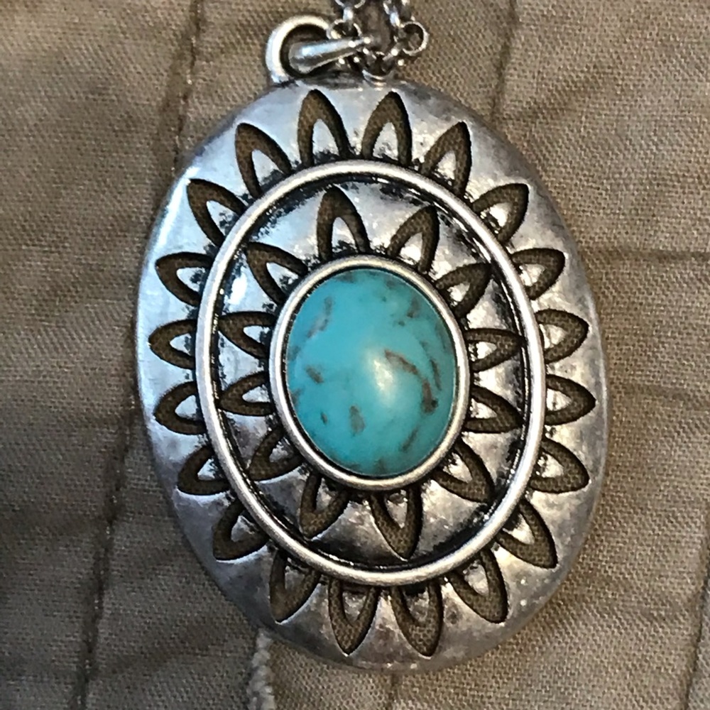 Lucky Brand Necklace Turquoise